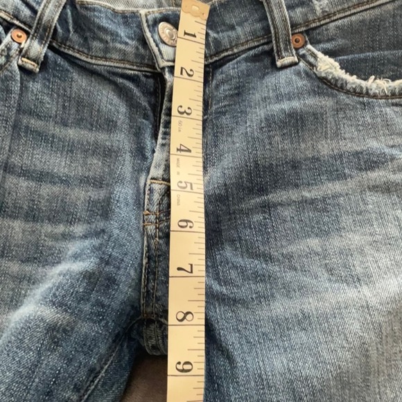 7 for All Mankind Roxanne Midrise Denim Ankle Jeans Sz 26 - Picture 9 of 15